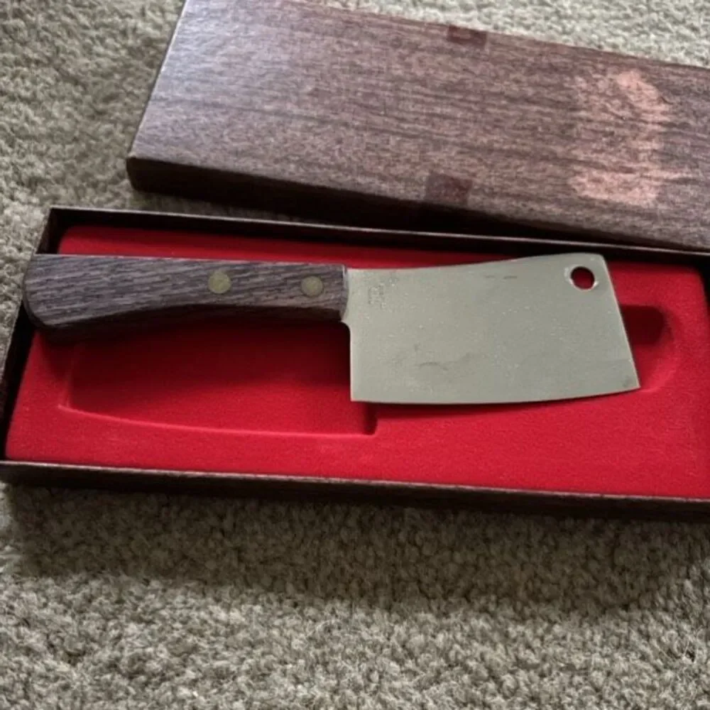 Penn State Vintage Burnco Cheese Cleaver In Box Japan